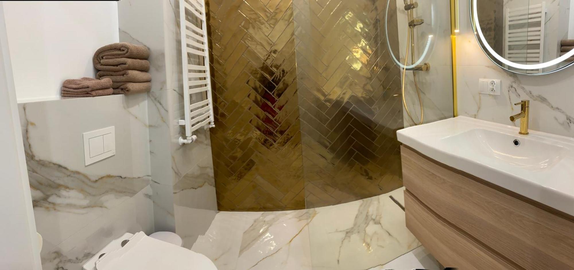 Apartamenty Hanza Tower Gold Szczecin Dış mekan fotoğraf