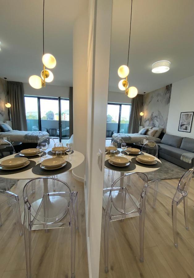 Apartamenty Hanza Tower Gold Szczecin Dış mekan fotoğraf